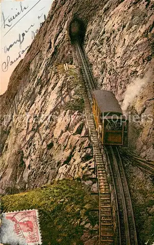AK / Ansichtskarte Pilatus_NW Pilatusbahn Zahnradbahn Eselwand 