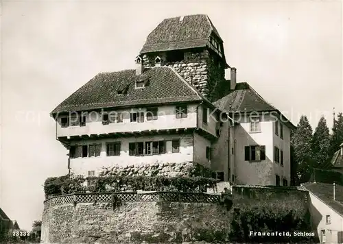 AK / Ansichtskarte Frauenfeld Schloss Frauenfeld