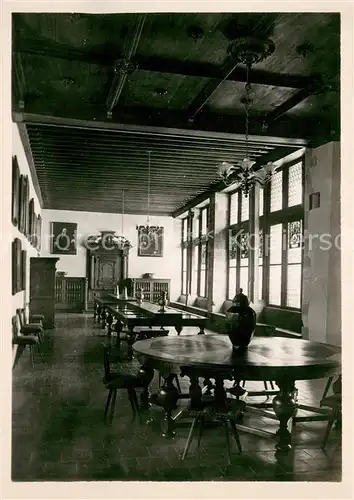 AK / Ansichtskarte Schaffhausen__SH Museum zu Allerheiligen Westlicher Fluegel des Kreuzsaales 