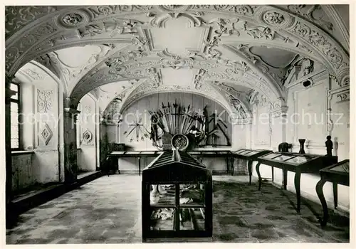 AK / Ansichtskarte Naefels Rittersaal im Freulerpalast Naefels