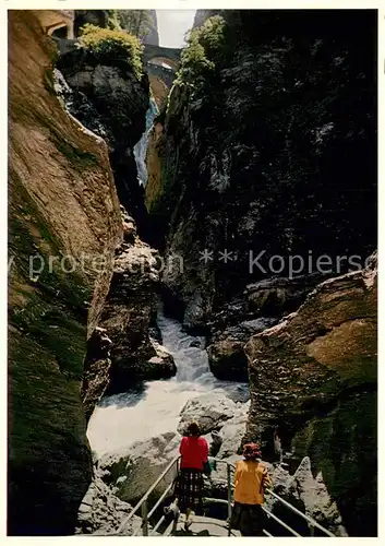 AK / Ansichtskarte Viamala Viamalaschlucht mit den beiden Bruecken Viamala
