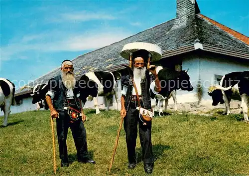 AK / Ansichtskarte Gruyeres_FR Les armailis a l alpage Gruyeres FR