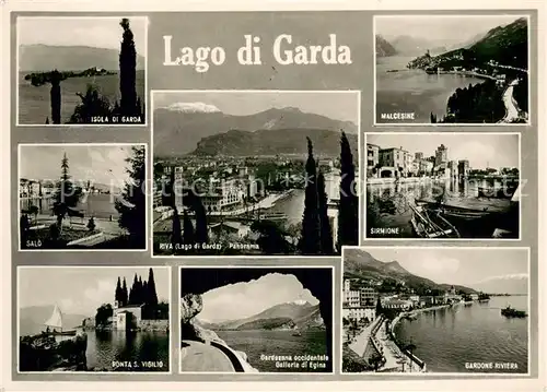 AK / Ansichtskarte Lago_di_Garda Staedte am Gardasee Lago_di_Garda