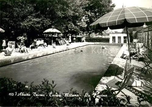 AK / Ansichtskarte Abano_Terme Terme Milano Piscina Abano Terme