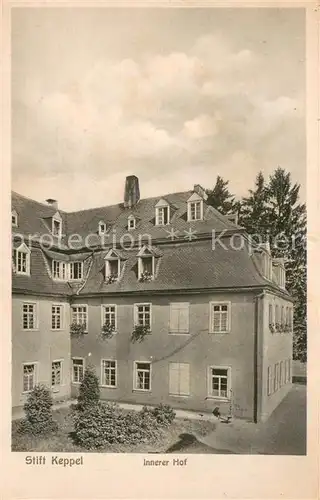 AK / Ansichtskarte Hilchenbach Stift Keppel Innerer Hof 