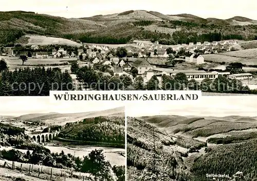 AK / Ansichtskarte Wuerdinghausen Selbecketal Talbruecke Teilansicht Wuerdinghausen