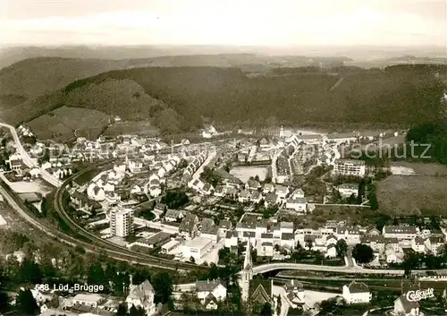 AK / Ansichtskarte Bruegge_Luedenscheid Fliegeraufnahme Teilansicht Bruegge Luedenscheid