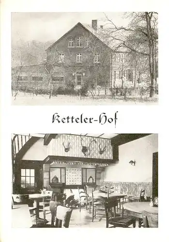 AK / Ansichtskarte Lavesum Gasthaus Ketteler Hof Innen und Aussen Lavesum