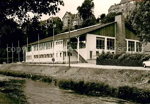 AK / Ansichtskarte Berleburg_Bad Kurhaus Aussenansicht Berleburg_Bad