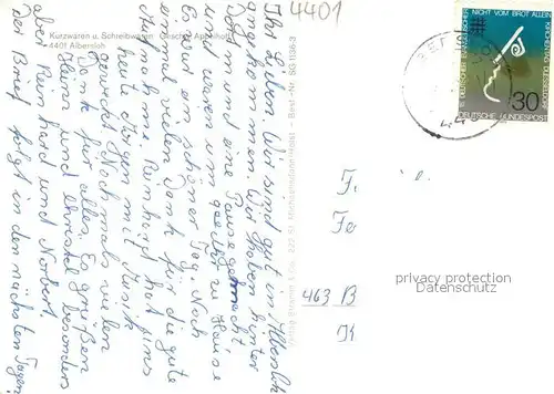 AK / Ansichtskarte Albersloh Gebaeudeansicht Albersloh