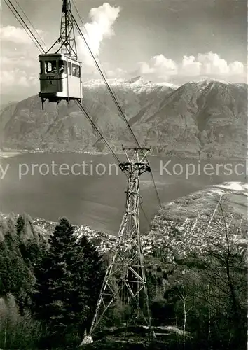 AK / Ansichtskarte Orselina_TI Funivia Locarno Orselina Lago Maggiore Alpen Orselina TI