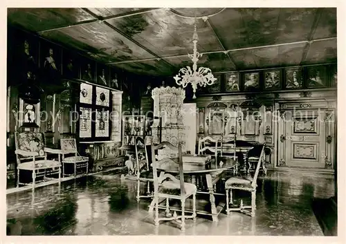 AK / Ansichtskarte Zuerich_ZH Schweizerisches Landesmuseum Saal Lochmannhaus Erbauer Oberst Heinrich Lochmann 17. Jhdt. Zuerich_ZH