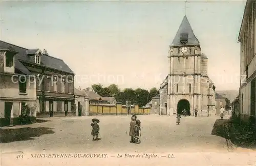 AK / Ansichtskarte Saint Etienne du Rouvray La Place de l Eglise Saint Etienne du Rouvray