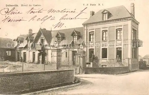 AK / Ansichtskarte Quiberville_76 Hotel du Casino 