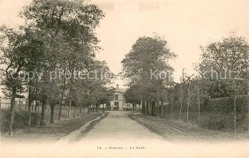 AK / Ansichtskarte Rugles La Gare Rugles