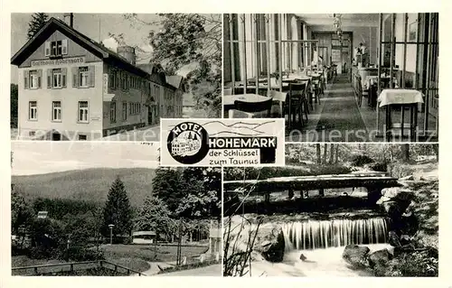 AK / Ansichtskarte Oberursel_Taunus Hotel Hohemark Innen  und Aussenansicht  Oberursel Taunus