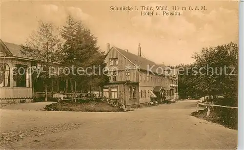 AK / Ansichtskarte Schmuecke Hotel und Pension Schmuecke