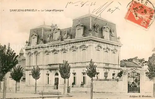 AK / Ansichtskarte Saint Jean d_Angely_17 La Caisse d Epargne 
