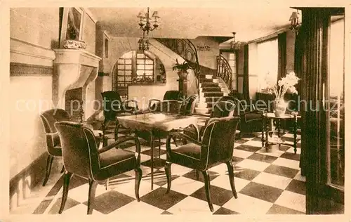 AK / Ansichtskarte Avallon_89 Grand Hotel Du chapeau Rouge Le Hall 