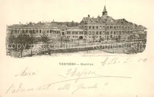 AK / Ansichtskarte Verviers_Liege_Wallonie Hopital Verviers_Liege_Wallonie