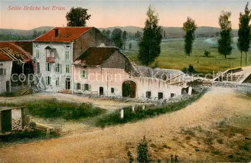 AK / Ansichtskarte Erlen_57 Seille Bruecke  