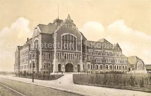 AK / Ansichtskarte Altona_Hamburg Ober Realschule Aussenansicht Altona Hamburg