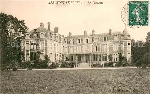 AK / Ansichtskarte Beaumont le Roger Le Chateau Beaumont le Roger