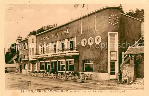 AK / Ansichtskarte Villerville sur Mer Le Casino municipal 