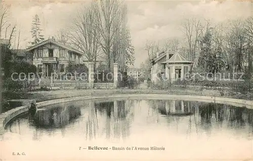 AK / Ansichtskarte Bellevue_Meudon Bassin de l Avenue Melanie Bellevue_Meudon