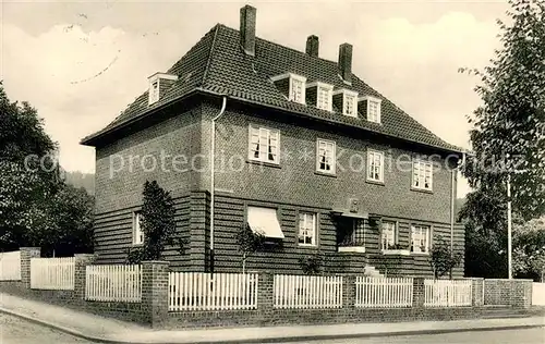 AK / Ansichtskarte Bad_Sooden Allendorf Haus Biskamp Aussenansicht Bad_Sooden Allendorf