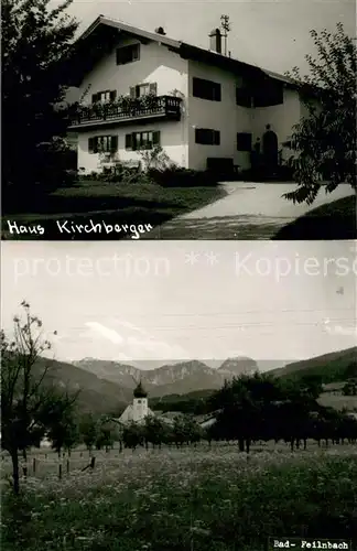 AK / Ansichtskarte Bad_Feilnbach Haus Kirchberger Kirche Bad_Feilnbach