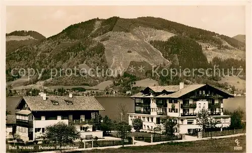 AK / Ansichtskarte Bad_Wiessee_Tegernsee Pension Hanslbauer Bad_Wiessee_Tegernsee