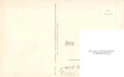 AK / Ansichtskarte Bad_Wiessee_Tegernsee Pension Hanslbauer Bad_Wiessee_Tegernsee