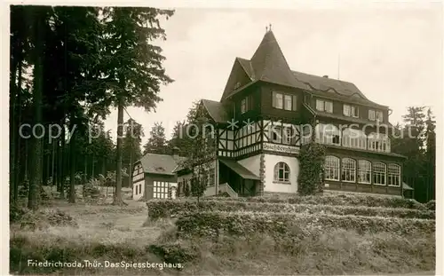 AK / Ansichtskarte Friedrichroda Das Spiessberghaus Friedrichroda