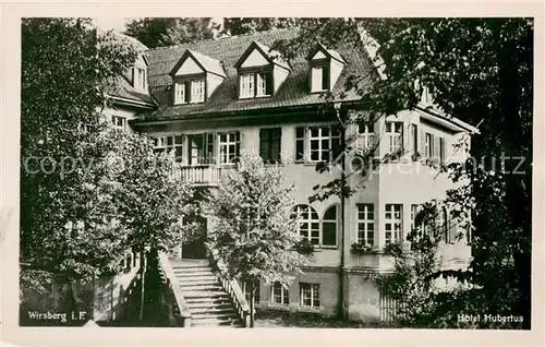 AK / Ansichtskarte Wirsberg Hotel Hubertus Wirsberg