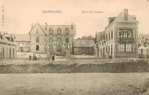 AK / Ansichtskarte Quiberville_76 Hotel du Casino 