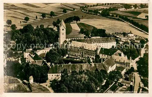 AK / Ansichtskarte Scheyern Kloster Scheyern Fliegeraufnahme Scheyern