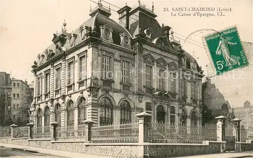 AK / Ansichtskarte Saint Chamond_42 La Caisse d Epargne 