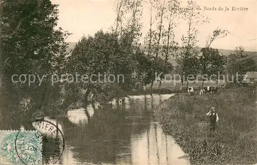 AK / Ansichtskarte Quiberville_76 Bords de la Riviere 