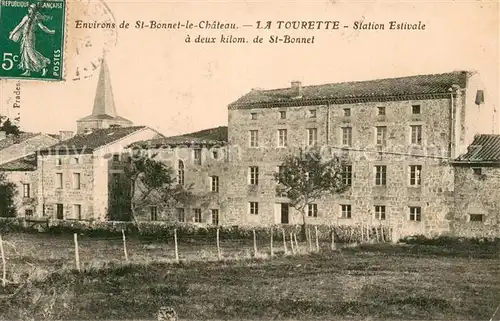 AK / Ansichtskarte La_Tourette_Loire Station Estivale a deux kilometre de St Bonnet le Chateau La_Tourette_Loire