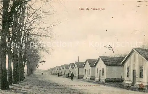 AK / Ansichtskarte Bois_de_Vincennes Le Camp de Saint Maur Bois_de_Vincennes