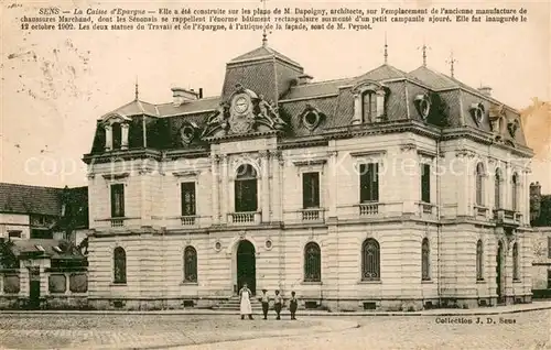 AK / Ansichtskarte Sens_89 La Caisse d Epargne 