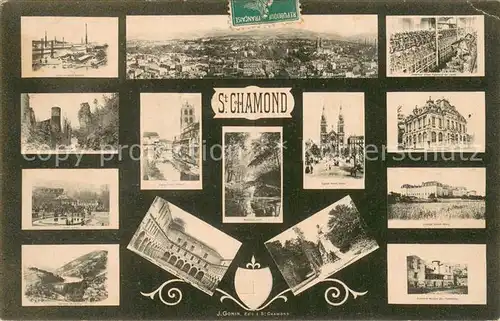 AK / Ansichtskarte Saint Chamond_42 Vues partielles 