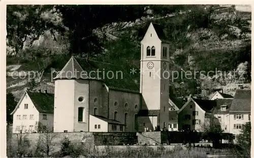 AK / Ansichtskarte Sargans_SG Kirche 