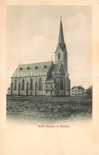 AK / Ansichtskarte Buelach_ZH Kath Kirche Buelach_ZH