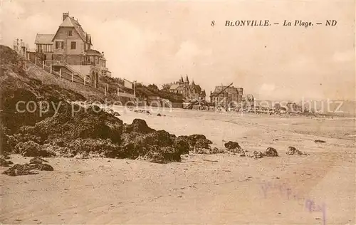 AK / Ansichtskarte Blonville sur Mer La Plage Blonville sur Mer