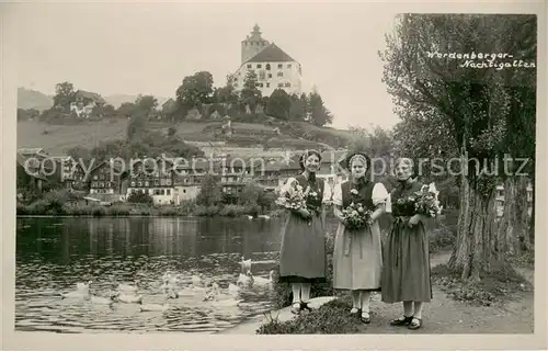 AK / Ansichtskarte Werdenberg_SG Werdenberger Nachtigallen 
