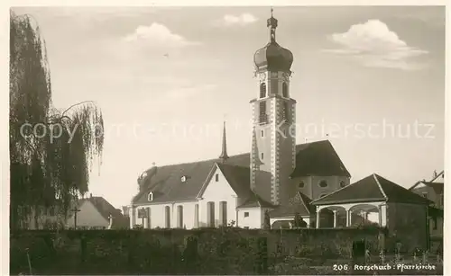 AK / Ansichtskarte Rorschach_Bodensee Pfarrkirche Rorschach Bodensee