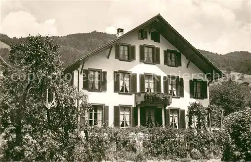 AK / Ansichtskarte Hilterfingen_Thunersee Erholungsheim Pension Sonnhalde Hilterfingen Thunersee