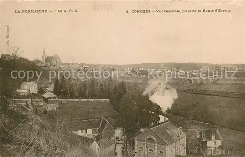 AK / Ansichtskarte Conches en Ouche Vue Generale Conches en Ouche